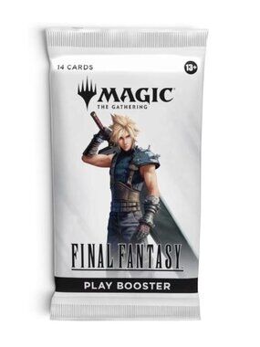 NWT - Magic: The Gathering Final Fantasy BOOSTER PACK - FF7 - 1PC